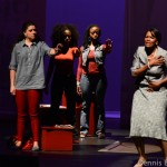 On-stage performance by 'da Kink in My Hair' cast/Photo by: Dennis Byron