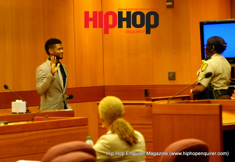 Exclusive Coverage!! Usher & Tameka Battle it Out in Court For Child Custody (photos inside)