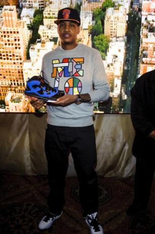 Carmelo Anthony Celebrates The Release Of His New Sneaker At Cipriani In NYC