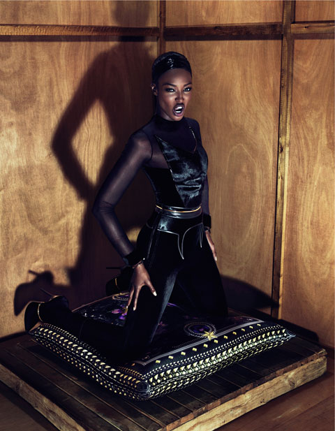 Naomi Campbell Gets Cornered in New Givenchy Ad Campaign