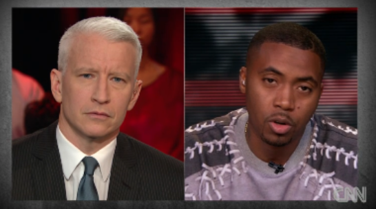 Rapper Nas Joins A Serious Conversation on Race Relations in America with AC360 (video inside)