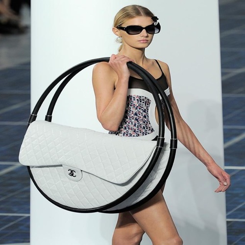 Fashion Alert: A Massive Chanel Bag In Hula Hoops Takes Over The Run Way At Paris Fashion Week (Photos Inside)