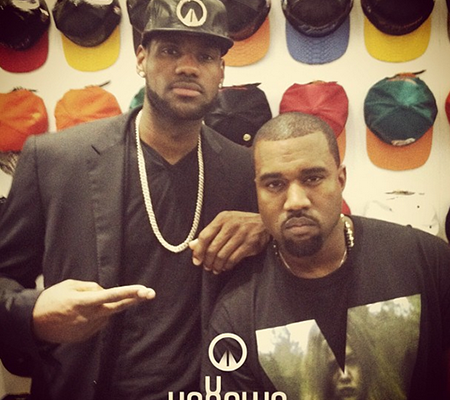 lebronandkanye