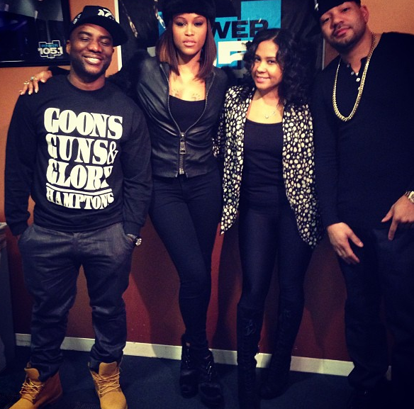 Eve Says Nicki Minaj Is Not Her “Cup of Tea” (Video Inside)