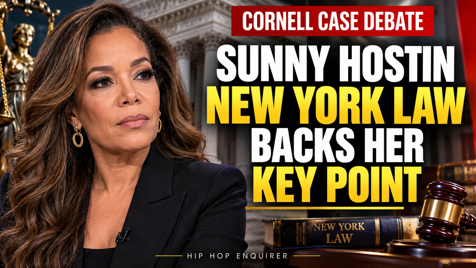 Sunny Hostin Takes Heat Over Cornell Case … But New York Law Backs Her Key Point