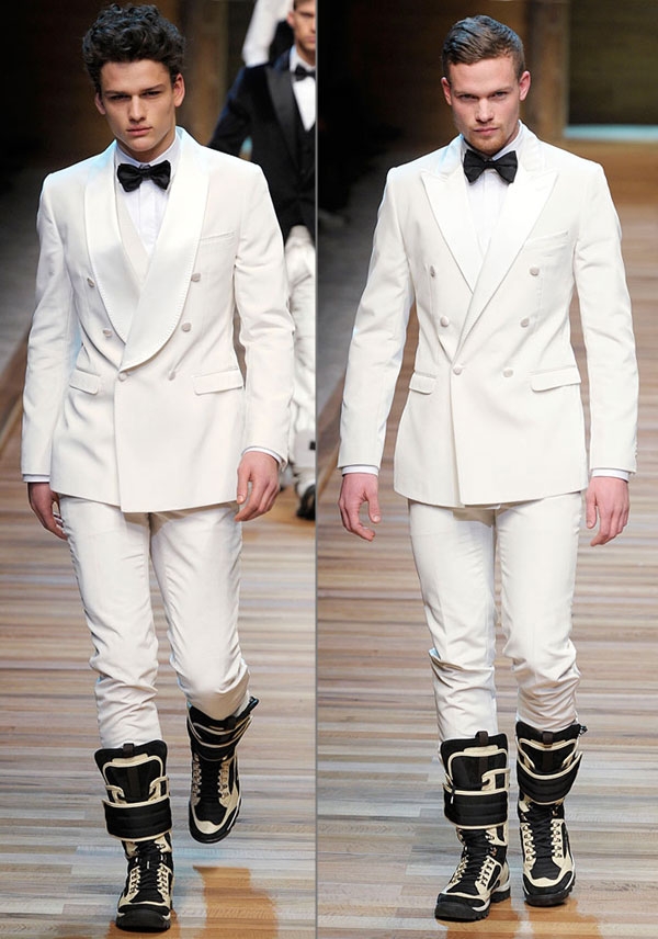 Double Breasted Kent Cut By D&G spring 2011