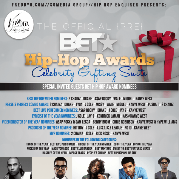 Special Announcement: The Pre-BET Hip Hop Awards Private Celebrity Gifting Suite Today In Atlanta
