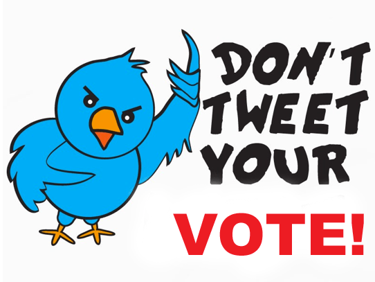 PSA: Tweeting A Photo of Your Poll Ballot Could Get You A Felony..Vote Responsibly!