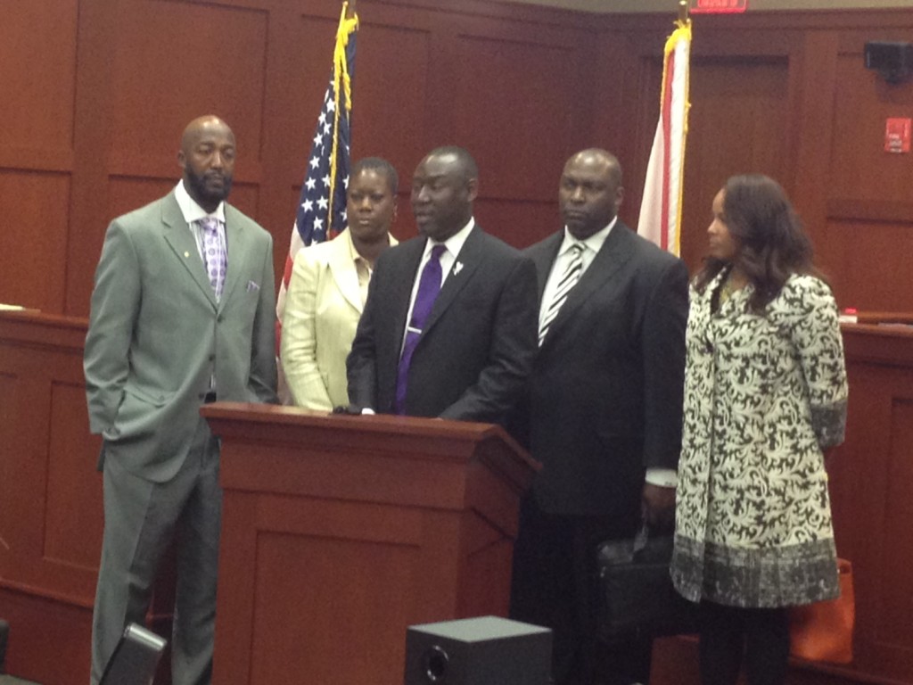 The Trayvon martin family holds press conference