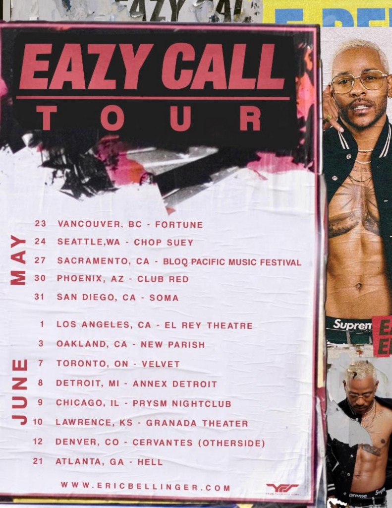 Eric Bellinger Tour